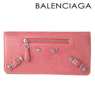 美品【バレンシアガ】ニュージャイアント長財布 ピンク財布 BALENCIAGA（財布 ・ ピンク/桃色系）のフリマアイテム一覧