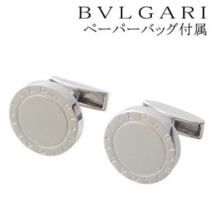 ブルガリ BVLGARI カフス シルバー925 オニキス（BVLGARI カフス