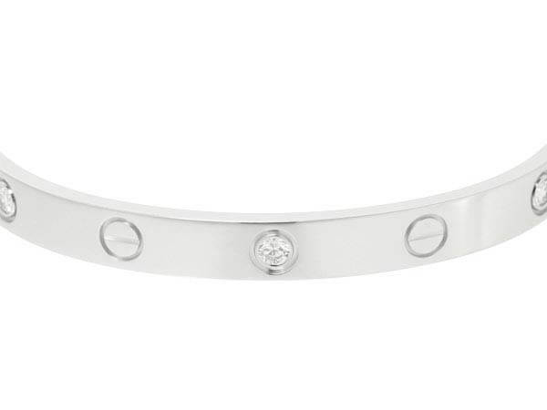 ラブブレス　ホワイトゴールド　16サイズ　専用 カルティエ Cartier LOVE ラブブレス ホワイトゴールド K18WG